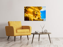Load image into Gallery viewer, Canvas print The golden buddhas