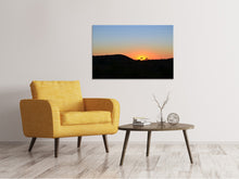 Load image into Gallery viewer, Canvas print Sunset in Africa