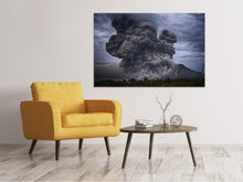Load image into Gallery viewer, Canvas print The volcano ash