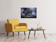 Load image into Gallery viewer, Canvas print The volcano ash