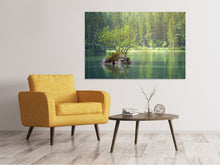 Load image into Gallery viewer, Canvas print The pond in the forest