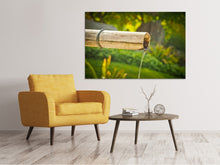 Load image into Gallery viewer, Canvas print The bamboo pipe