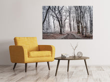 Load image into Gallery viewer, Canvas print Wintry forest