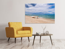 Load image into Gallery viewer, Canvas print Beach parking
