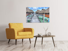 Load image into Gallery viewer, Canvas print Bora Bora