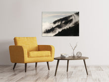 Load image into Gallery viewer, Canvas print Fog in the woods