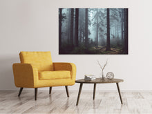 Load image into Gallery viewer, Canvas print Forest in the fog
