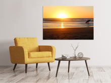 Load image into Gallery viewer, Canvas print The lonely surfer