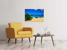 Load image into Gallery viewer, Canvas print Beach love