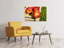 Load image into Gallery viewer, Canvas print Box of apples