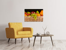 Load image into Gallery viewer, Canvas print XL fruit basket