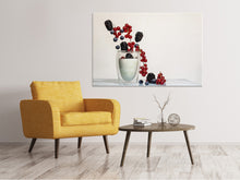 Load image into Gallery viewer, Canvas print Yogurt with berries