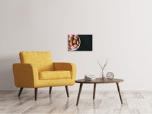 Load image into Gallery viewer, Canvas print A bowl of macaroons