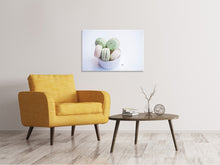 Load image into Gallery viewer, Canvas print Macaroons in pastel
