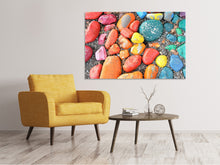 Load image into Gallery viewer, Canvas print Colorful stones