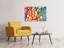 Load image into Gallery viewer, Canvas print Colorful stones