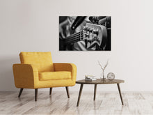 Load image into Gallery viewer, Canvas print Close up guitarist