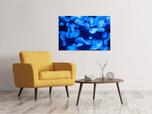 Load image into Gallery viewer, Canvas print Many jellyfish in the blue water