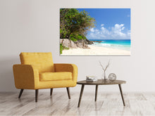 Load image into Gallery viewer, Canvas print Dream Beach Seychelles