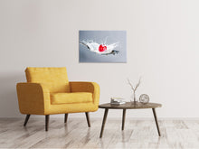 Load image into Gallery viewer, Canvas print Cherry with milk