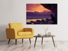 Load image into Gallery viewer, Canvas print Blue hour at the cliffs