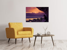 Load image into Gallery viewer, Canvas print Blue hour at the cliffs