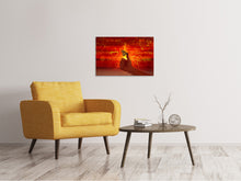 Load image into Gallery viewer, Canvas print The butterfly and the love