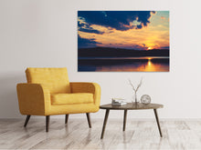 Load image into Gallery viewer, Canvas print Sunset - time to relax