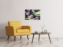 Load image into Gallery viewer, Canvas print Fresh artichokes
