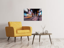 Load image into Gallery viewer, Canvas print Times Square at night