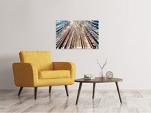 Load image into Gallery viewer, Canvas print Trees in the snow