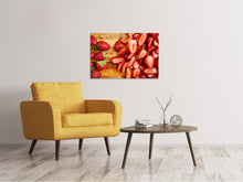 Load image into Gallery viewer, Canvas print Fresh strawberries