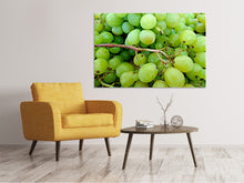 Load image into Gallery viewer, Canvas print Green grapes