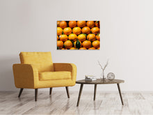 Load image into Gallery viewer, Canvas print Fresh oranges