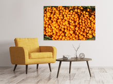 Load image into Gallery viewer, Canvas print Fresh mandarins
