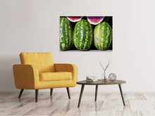 Load image into Gallery viewer, Canvas print watermelons