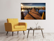 Load image into Gallery viewer, Canvas print Small harbor