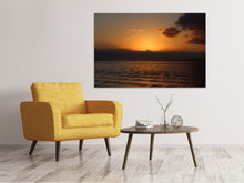 Load image into Gallery viewer, Canvas print Beautiful sunrise on the beach