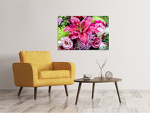 Load image into Gallery viewer, Canvas print Bouquet with lily
