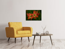 Load image into Gallery viewer, Canvas print Lilies in orange