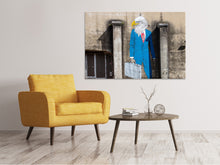Load image into Gallery viewer, Canvas print Graffiti at a factory