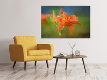 Load image into Gallery viewer, Canvas print Painting of a lily