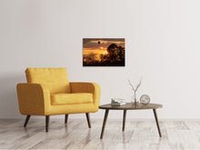 Load image into Gallery viewer, Canvas print Towards the sun with the hot air balloon