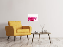 Load image into Gallery viewer, Canvas print Rose petals in pink 3