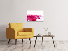 Load image into Gallery viewer, Canvas print Rose petals in pink 3