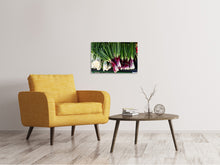 Load image into Gallery viewer, Canvas print spring onions