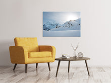 Load image into Gallery viewer, Canvas print Snow in the mountains