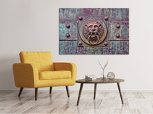 Load image into Gallery viewer, Canvas print Antique door knocker XL
