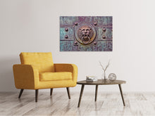 Load image into Gallery viewer, Canvas print Antique door knocker XL