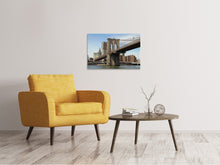 Load image into Gallery viewer, Canvas print Under the Brooklyn Bridge